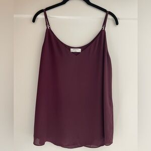 Babaton Plum Cami Blouse - M